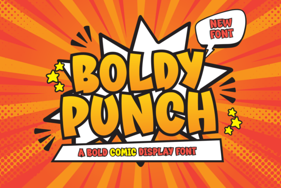 Boldy Punch: Evaluating a Bold Comic Display Font for High-Impact Design