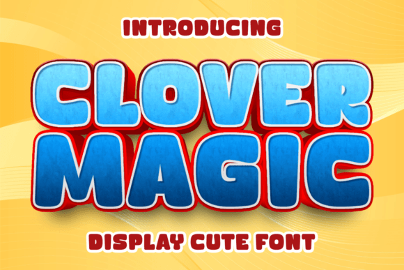 Clover Magic: Embracing Playful Typography in Modern Design