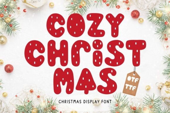 Cozy Christmas: A Festive Font Guide