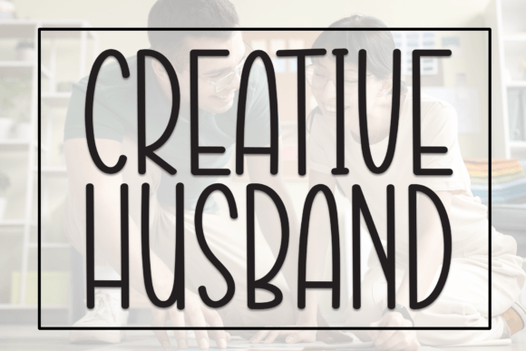 Creative Husband: Elegant Thin Display Font