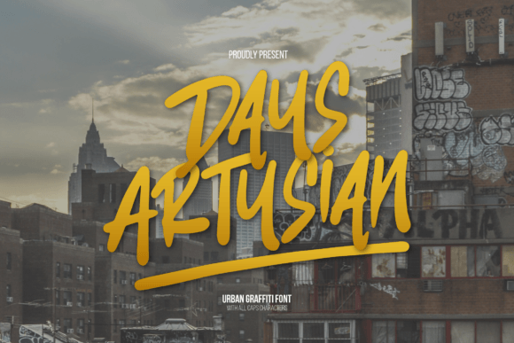 Days Artysian: Redefining Urban Typography for Modern Design