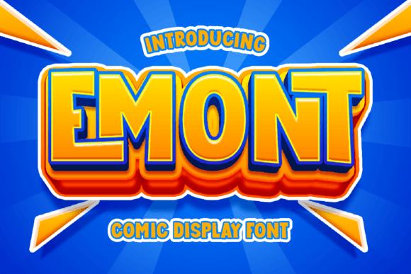 Emont: Bridging Playfulness and Precision in Modern Display Typography