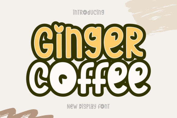 Ginger Coffee: Elevating Design with Whimsical Typography