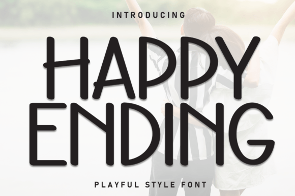 Happy Ending: The Playful Handwritten Font That Brings Whimsy to Your Designs
