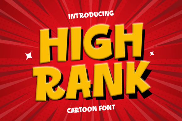 High Rank: The Playful Font for Engaging Designs