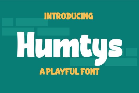 Humtys: A Playful Font for Creative Projects
