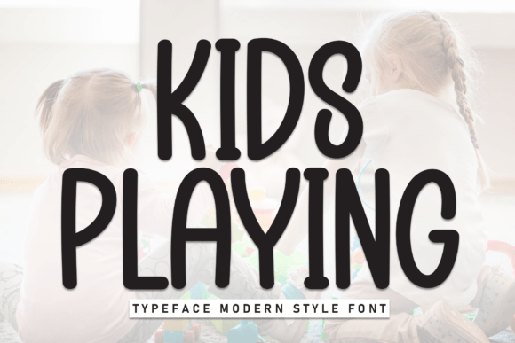 Kids Playing: A Playful Font for Joyful Designs