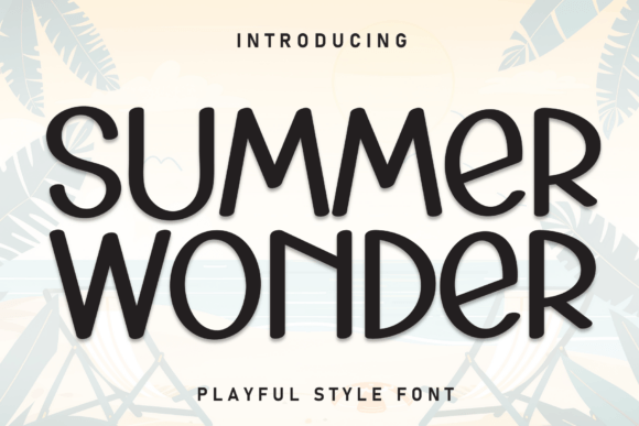 Summer Wonder: A Playful Handwritten Font