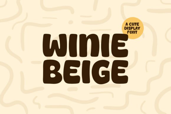 Winie Beige: Elevating Your Design Projects with Modern Typography